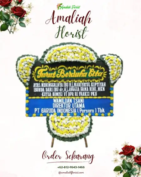 Papan Bunga Duka Kartini